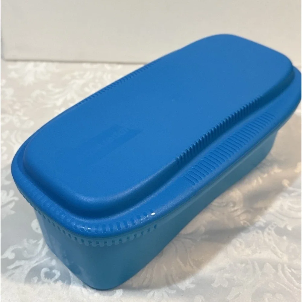 Tupperware 6775 Microwave Pasta Maker Cooker 8 Cups Blue 1.9L
